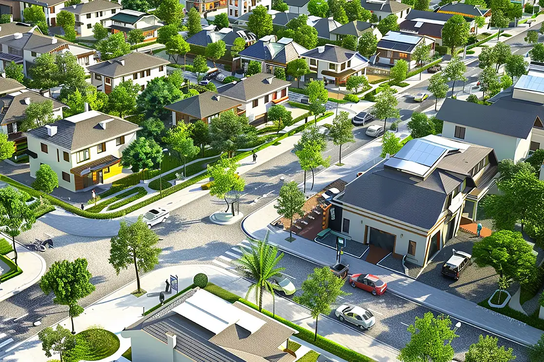 Built to Rent Rendering: How 3D Rendering Helps Accelerate Pre-Leasing for BTR Communities