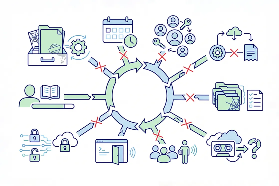 10 Gaps That Will Fail Your SOC 2 Audit