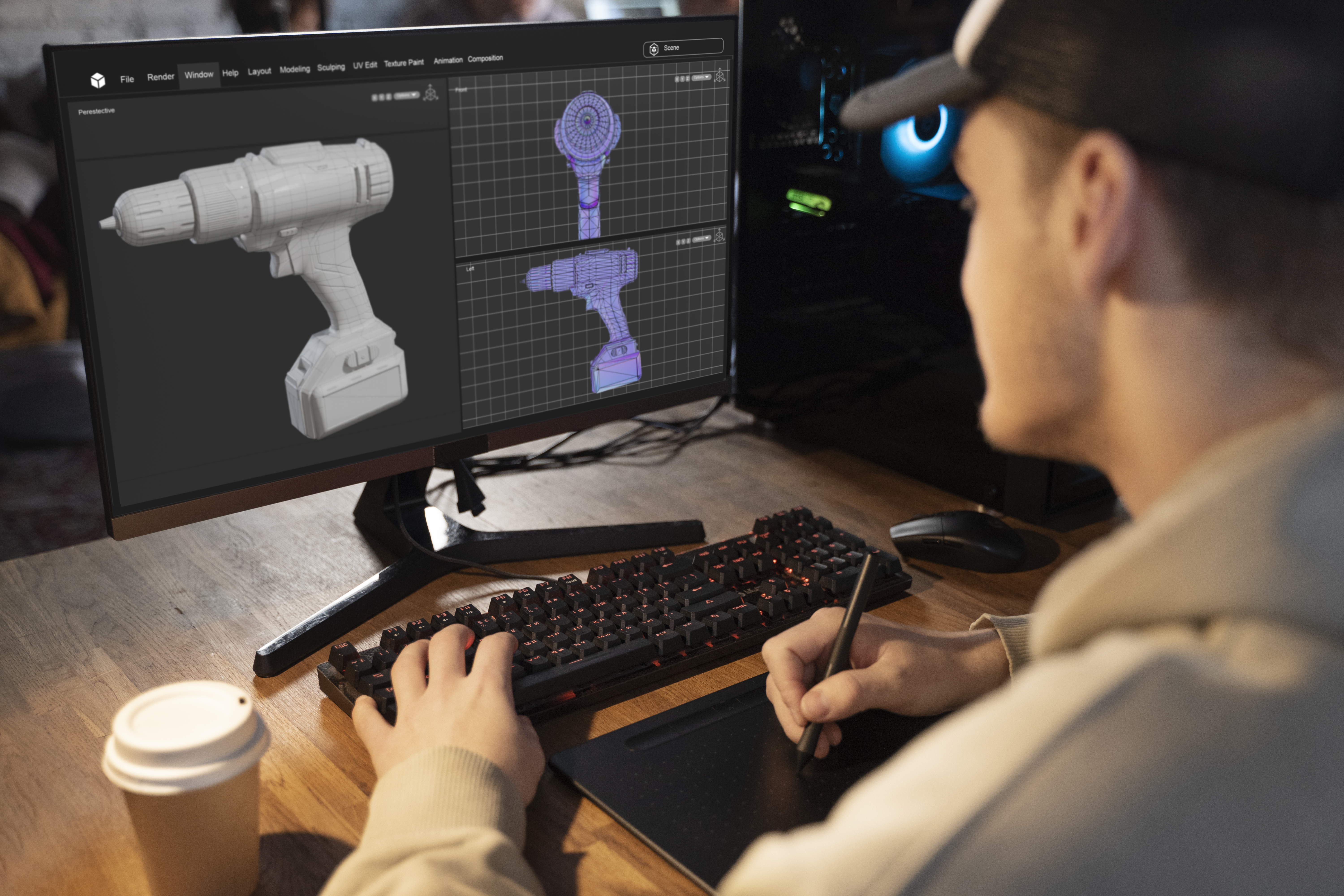 3D Product Visualization for the Online Shopping Store
