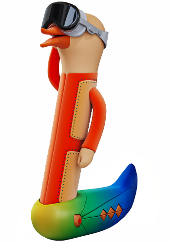 BluEnt Mascot