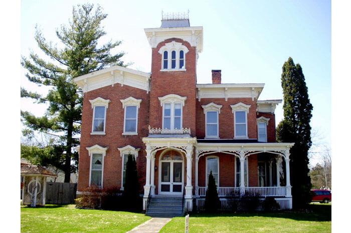 Victorian Style Architectural House in the USA