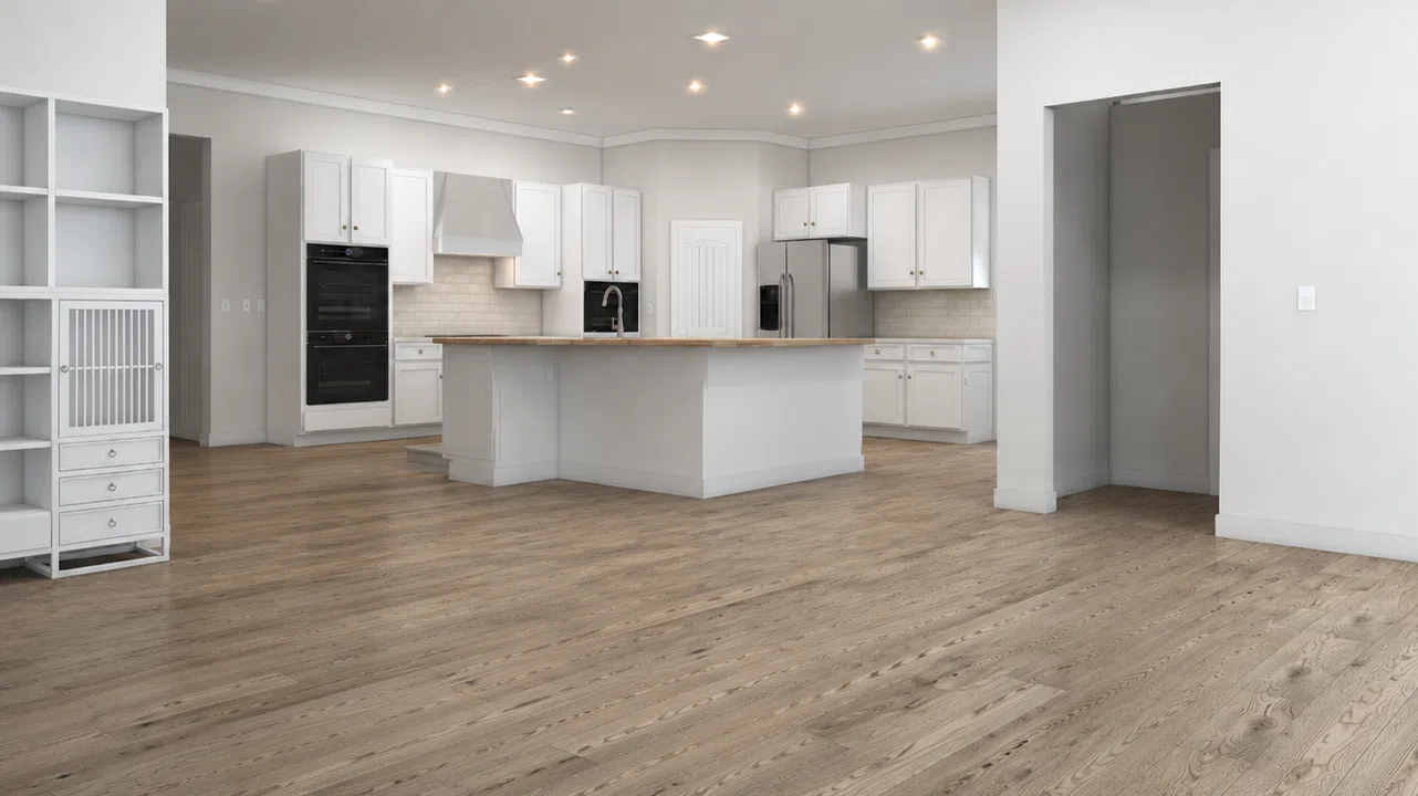 Before: empty interior home render