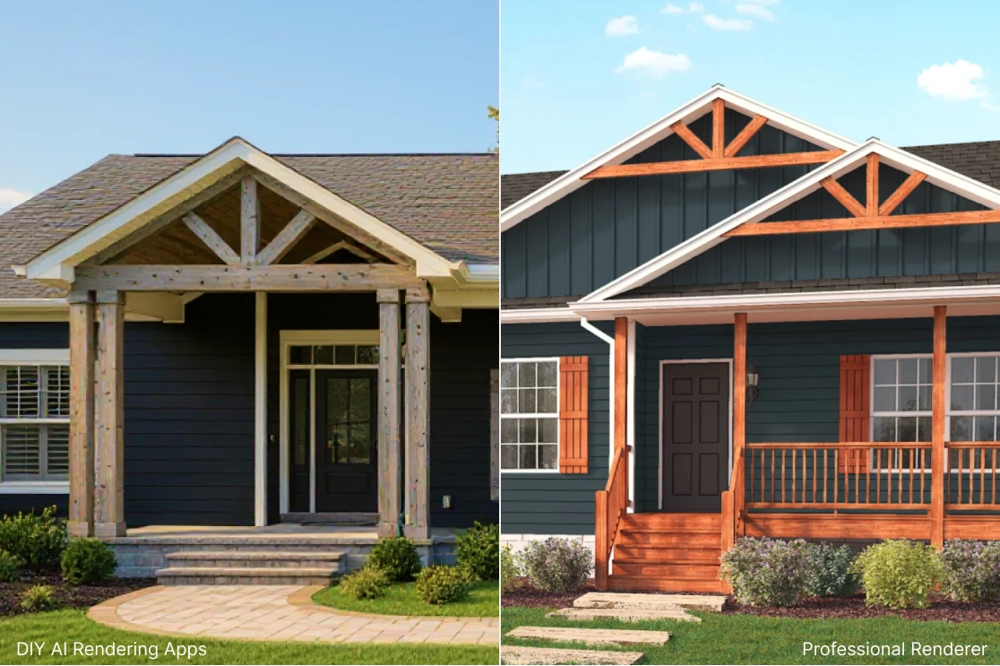 DIY AI Rendering Tools vs. Professional 3D Rendering Services? Navigating the Best (and Worst) for Architectural Landscape