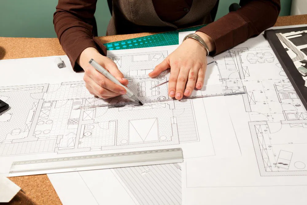 Stone, tile, flooring, metal, glazing and ceiling shop drawings services